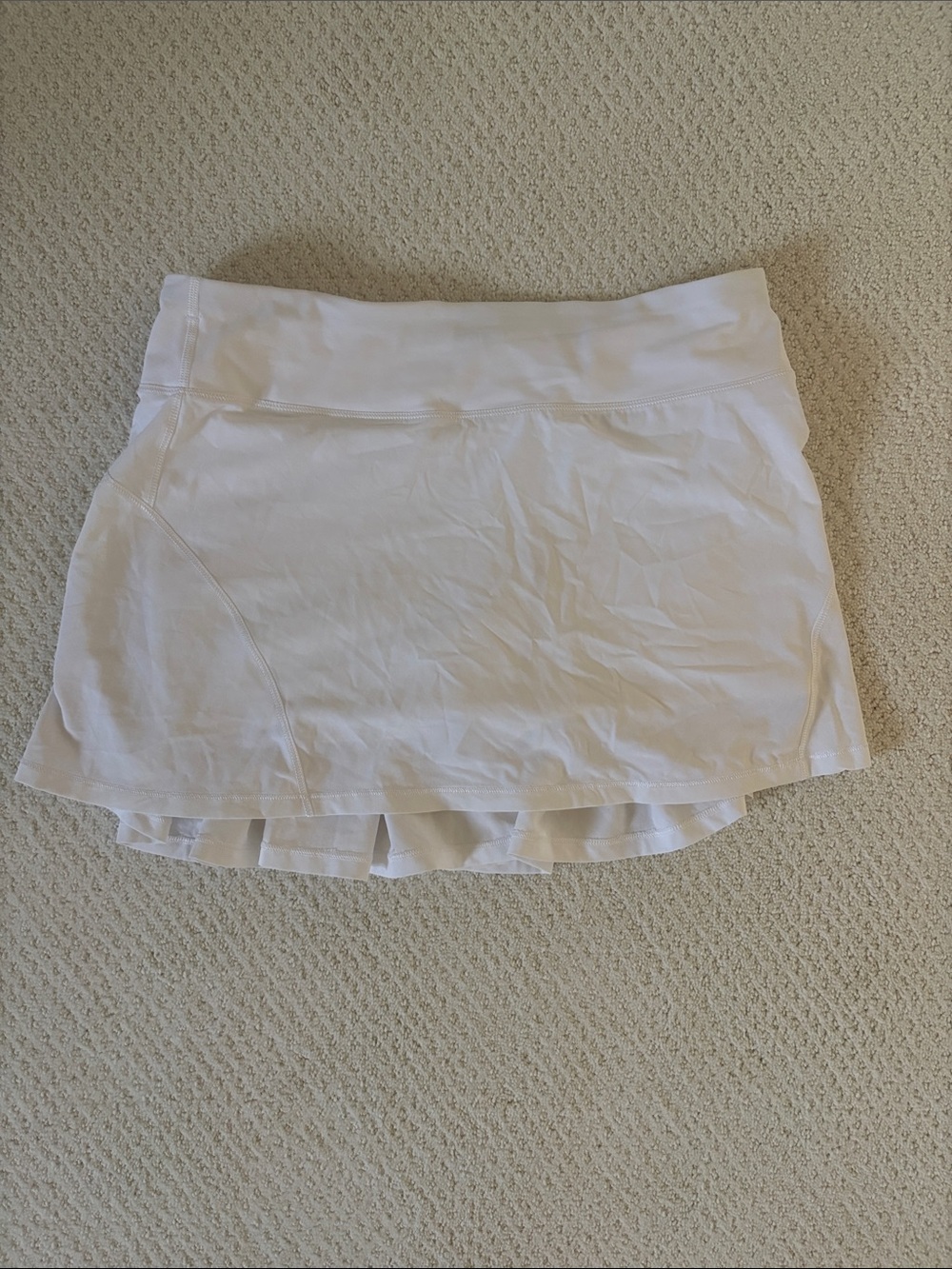 lululemon athletica White Athletic Skort with Built-In Shorts